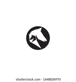 Horse Logo Template Vector icon illustration design