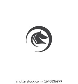 Horse Logo Template Vector icon illustration design