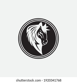 Vorlage für das Horrorlogo Vektorsymbol - Design