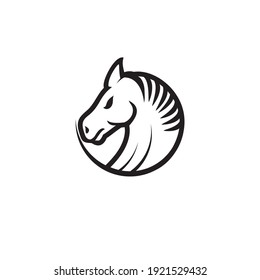 Horse Logo Template Vector icon illustration design