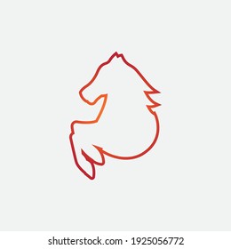 Horse Logo Template Vector icon illustration design