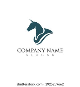 Horse Logo Template Vector icon illustration design