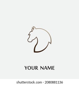 Horse Logo Template Vector icon illustration design