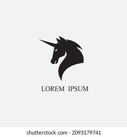 Horse Logo Template Vector icon illustration design