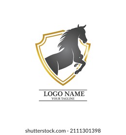 Vorlage für das Horrorlogo Vektorsymbol - Design