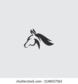 Horse Logo Template Vector icon illustration design