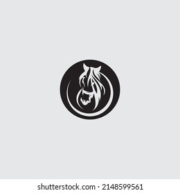 Horse Logo Template Vector icon illustration design