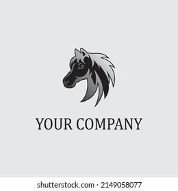Horse Logo Template Vector icon illustration design
