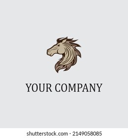 Horse Logo Template Vector icon illustration design