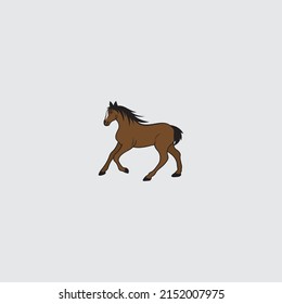Horse Logo Template Vector icon illustration design