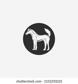 Horse Logo Template Vector icon illustration design