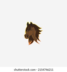 Horse Logo Template Vector icon illustration design