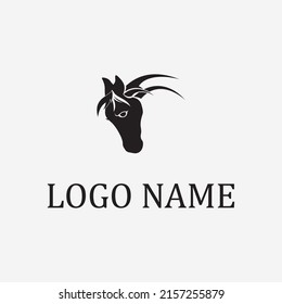 Horse Logo Template Vector icon illustration design