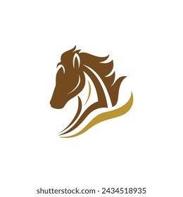 Horse Logo Template Vector icon illustration design