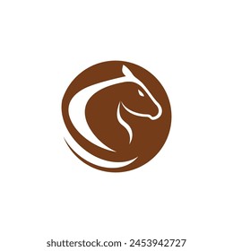 Horse Logo Template Vector icon illustration design
