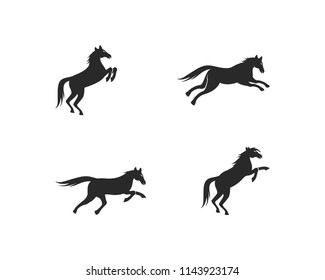 Horse Logo Template Vector illustration design