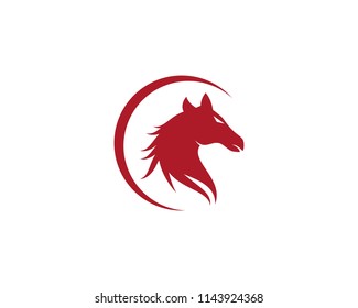 Horse Logo Template Vector illustration design