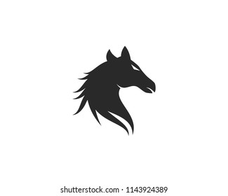 Horse Logo Template Vector illustration design