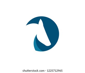 Horse Logo Template Vector illustration design