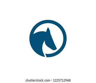 Horse Logo Template Vector illustration design