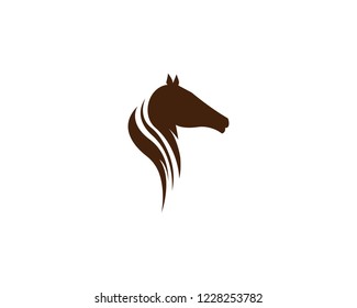 Horse Logo Template Vector illustration design
