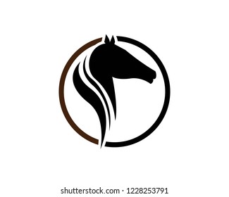 Horse Logo Template Vector illustration design