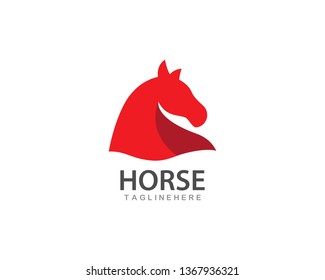Horse Logo Template Vector illustration design