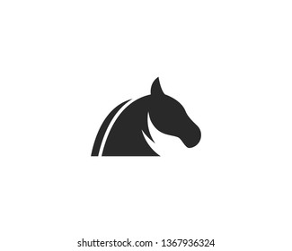 Horse Logo Template Vector illustration design