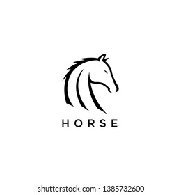 Horse Logo Template Vector illustration design - Vector
