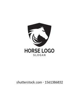 Horse Logo Template Vector illustration design