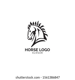 Horse Logo Template Vector illustration design