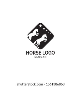 Horse Logo Template Vector illustration design