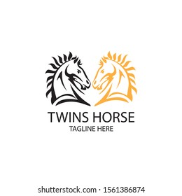 Horse Logo Template Vector illustration design