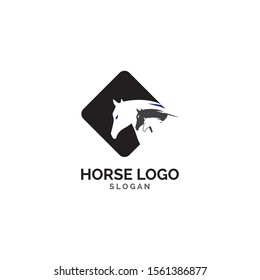 Horse Logo Template Vector illustration design