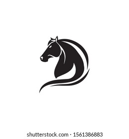 Horse Logo Template Vector illustration design