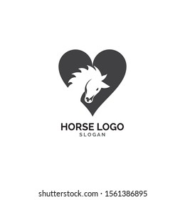 Horse Logo Template Vector illustration design