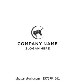 Horse Logo Template Vector illustration design