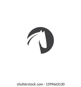 Horse Logo Template Vector illustration design