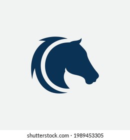 Horse Logo Template Vector illustration design