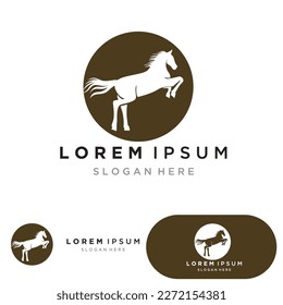 Horse Logo Template Vector illustration design