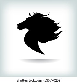 Horse Logo Template. Vector illustration
