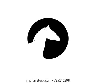 Horse Logo Template Vector illustration design