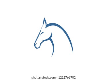 Horse logo vector