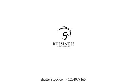 Horse Logo Vector
