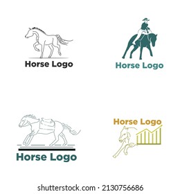 Horse Logo Vector Art, Icons, and Graphics, Fast Horse Logo Design Vector, Creative Design, Template, Illustration Stock Vector - Illustration of equine, graphic