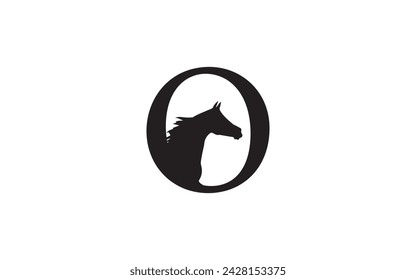 Horse logo vector art illustration, horse face logo Pro Vector