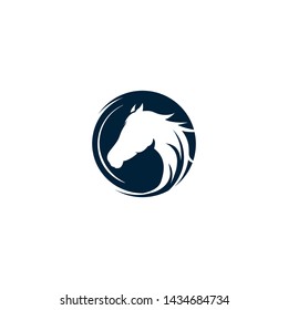 Horse logo vector design template.
