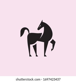 Horse logo vector design template