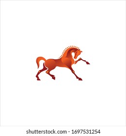 Horse logo vector design templates