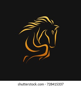 Horse Logo Vector eps 10